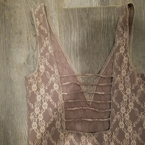 Free People The Floral Shine Bodycon Slip Dress - Picture 5 of 7